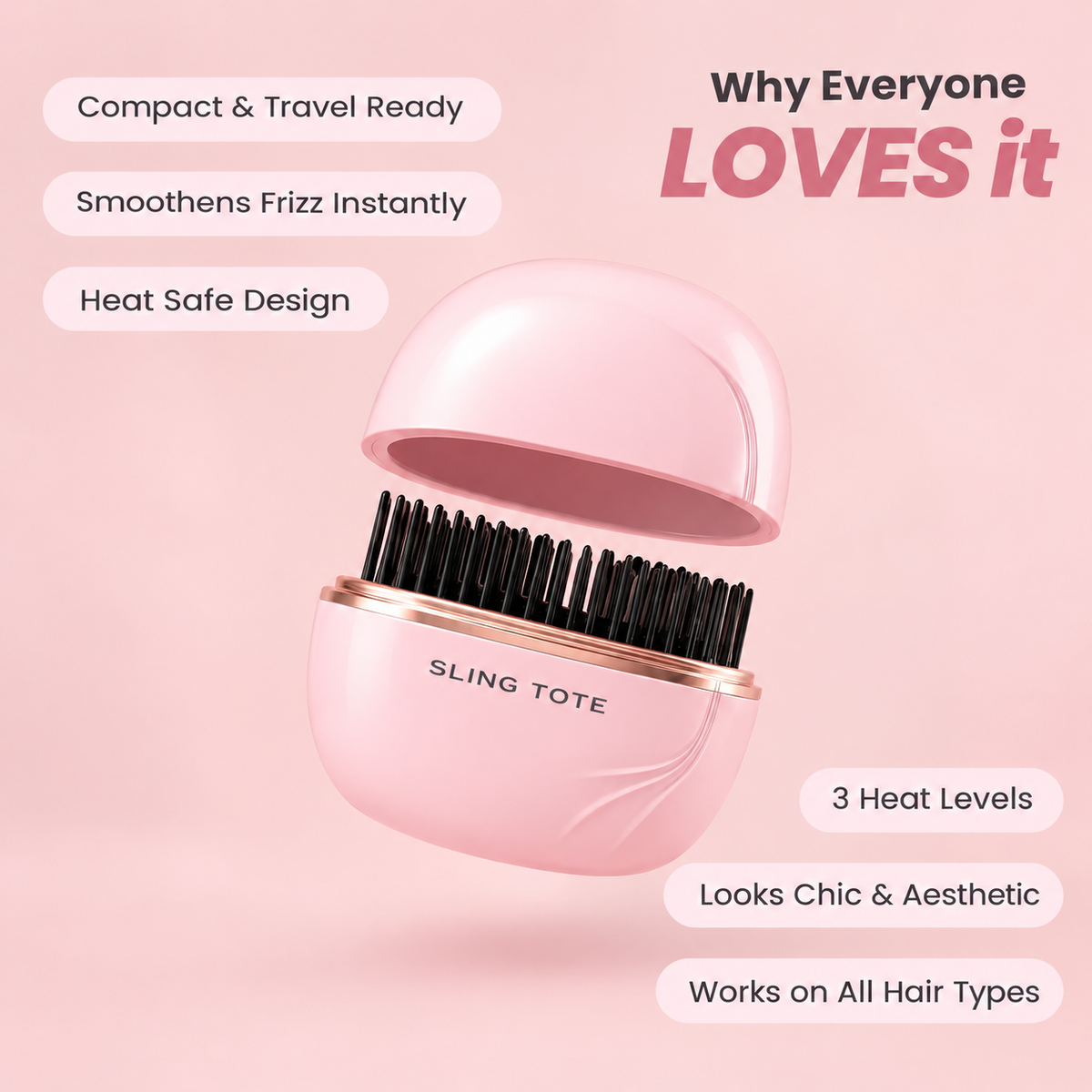 Pocket Frizz Remover | Straight & Smooth Hair