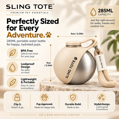 Premium Foldable Pet Travel Bottle