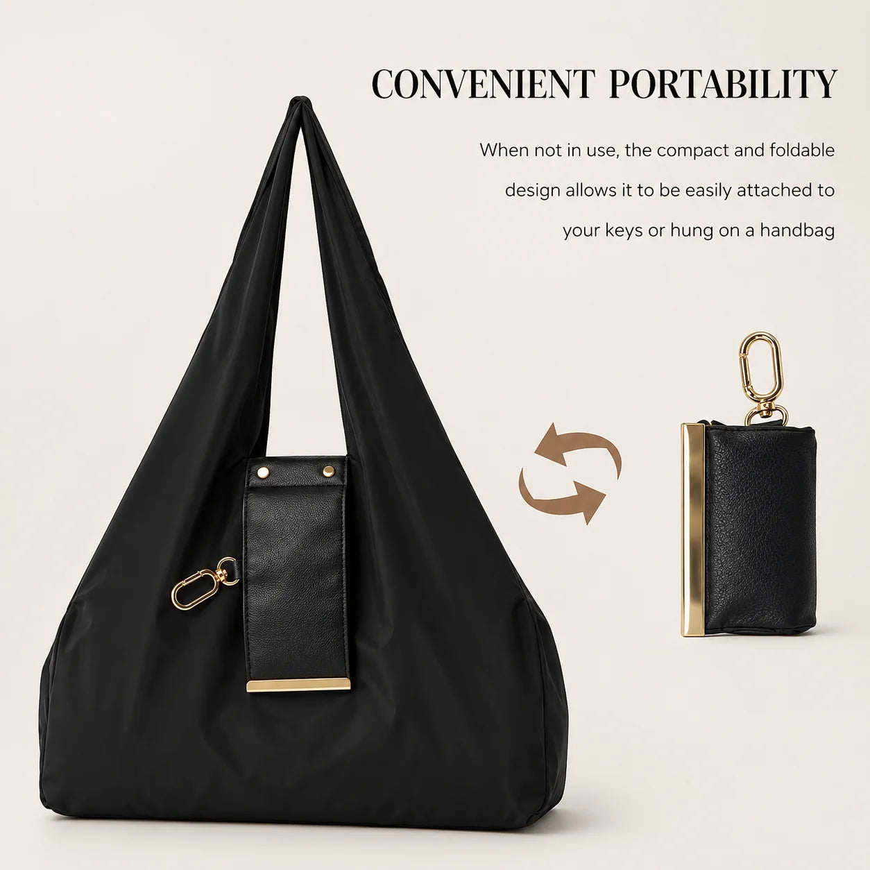 The Pocket Tote™ – Foldable, Reusable, On-the-Go